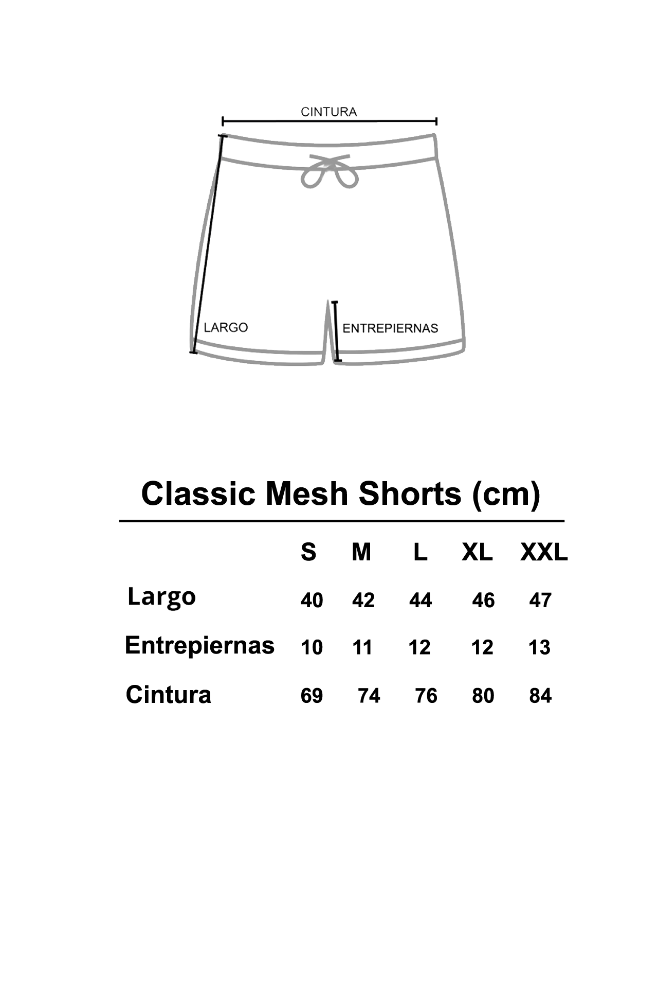 CLASSIC MESH SHORTS