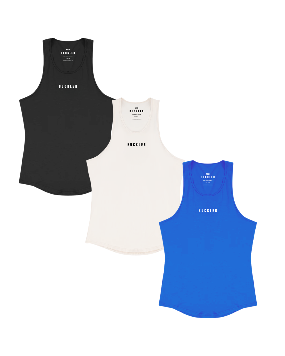 PACK 3 MUSCLE TANK